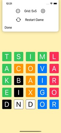 Word Match Searching Image