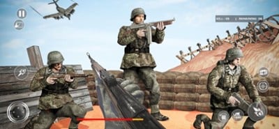 World War 2: FPS Gun Shooting Image