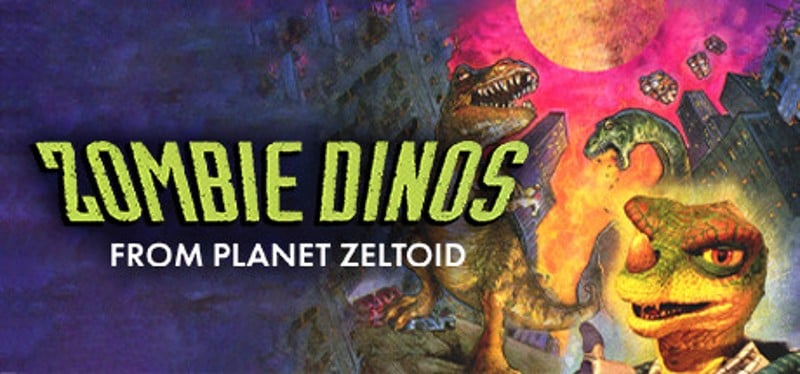 Zombie Dinos from Planet Zeltoid Game Cover