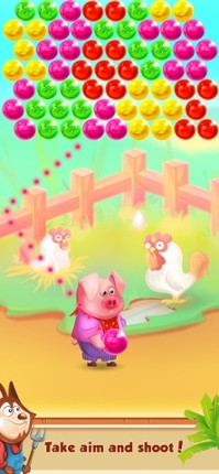 Bubble Shooter - Farm Pop Game screenshot
