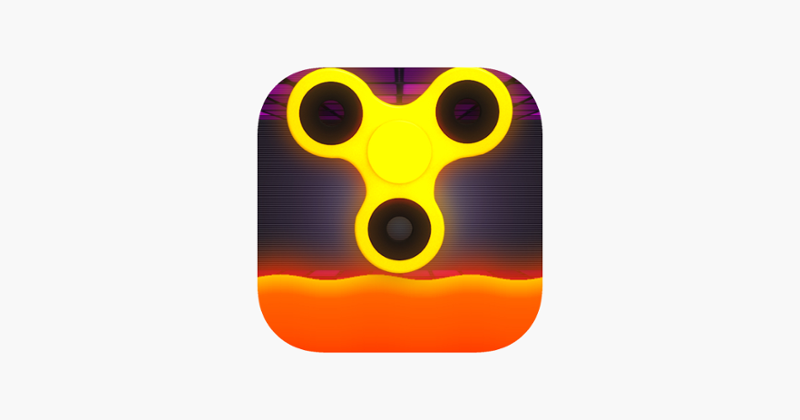 Fidget Spinner Wheel Arcade Game The Floor is Lava Image