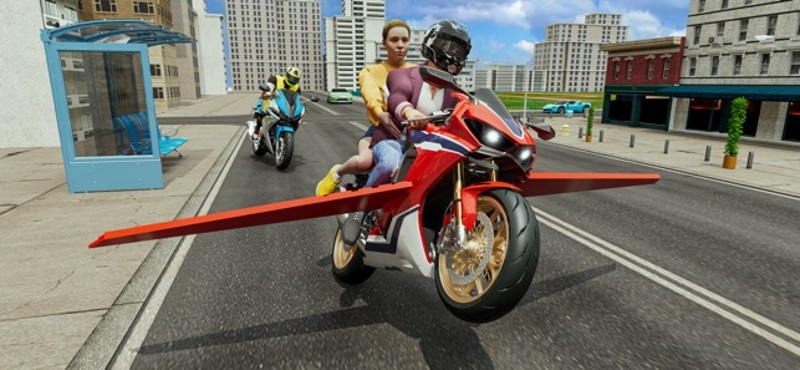 Flying Motorbike: Bike Games screenshot