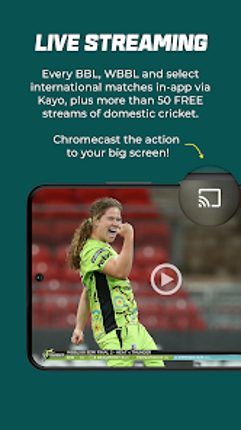 Cricket Australia Live screenshot