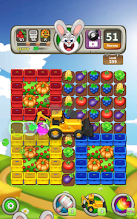 Farm Raid - Match 3 Puzzle screenshot