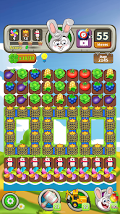 Farm Raid - Match 3 Puzzle screenshot