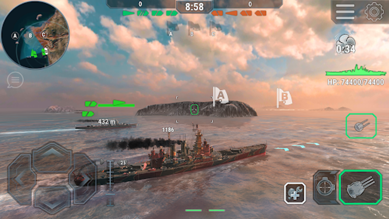 Warships Universe Naval Battle screenshot