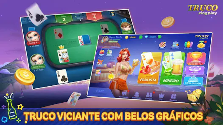 Truco ZingPlay: Jogo de cartas Image