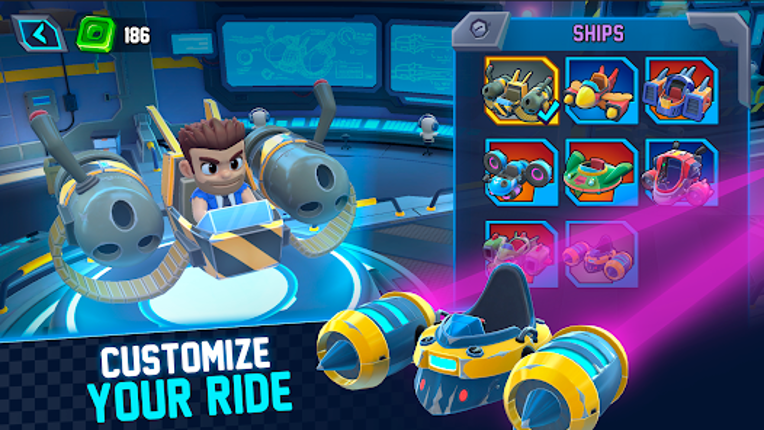 Jetpack Joyride Racing screenshot