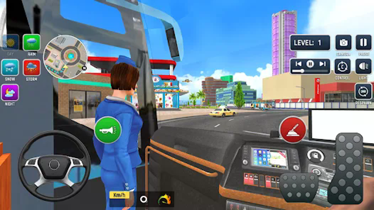 Real Bus Game Bus Driving screenshot