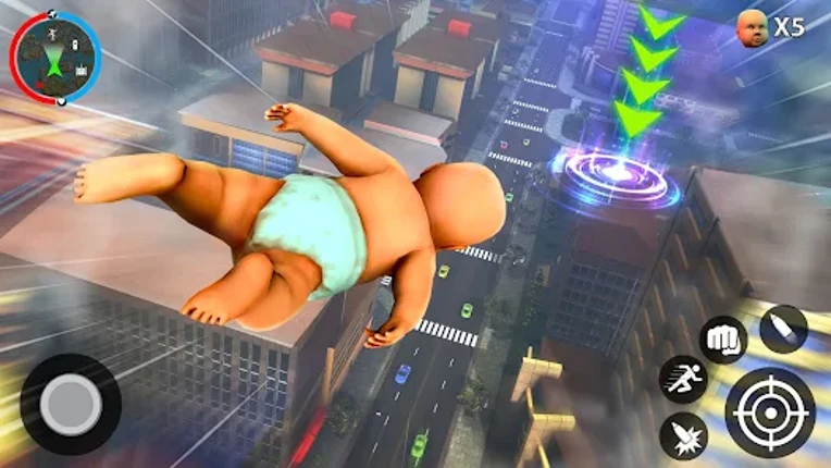 Baby Vice Town Spider Fighting screenshot