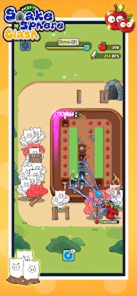 SnakeSphere Clash screenshot