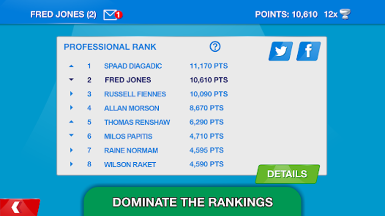 Stick Tennis Tour screenshot