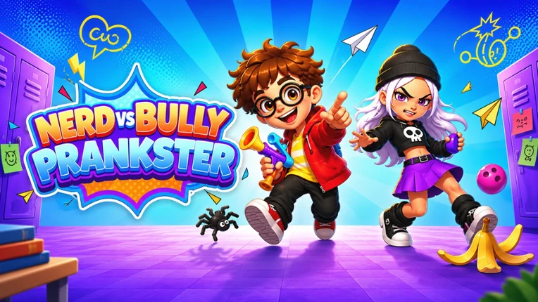 Nerd vs Bully Prankster Image
