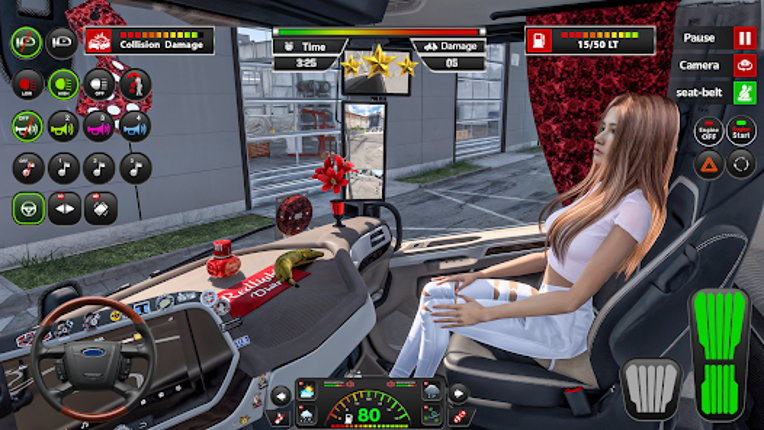 Open World Bus Driving Game 3d screenshot