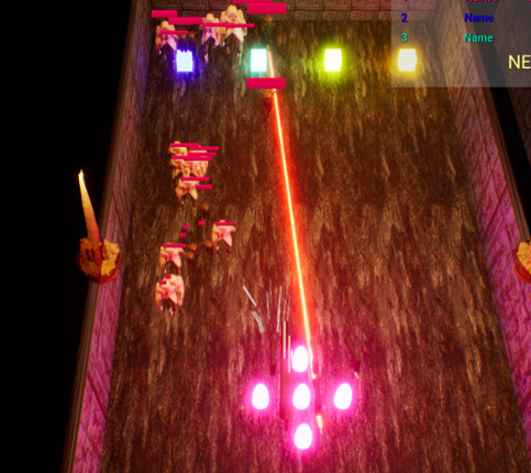 Hero Line Defense Battle Image