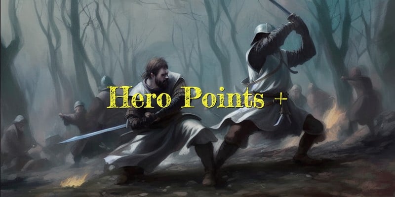 Hero Points - Foundry VTT Module Game Cover