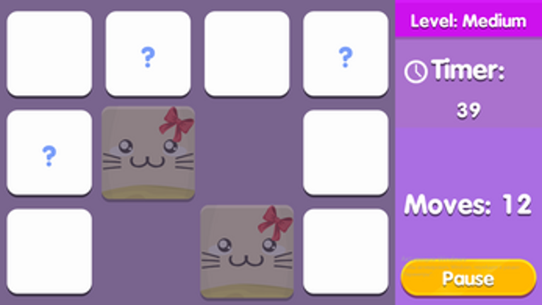 MemoryGame:Cats Image