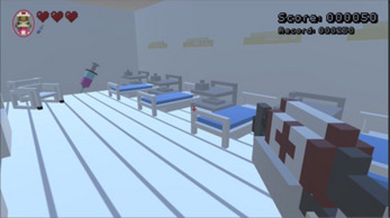 Sleeping Nurse Image