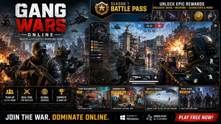 Gang Wars Online Image