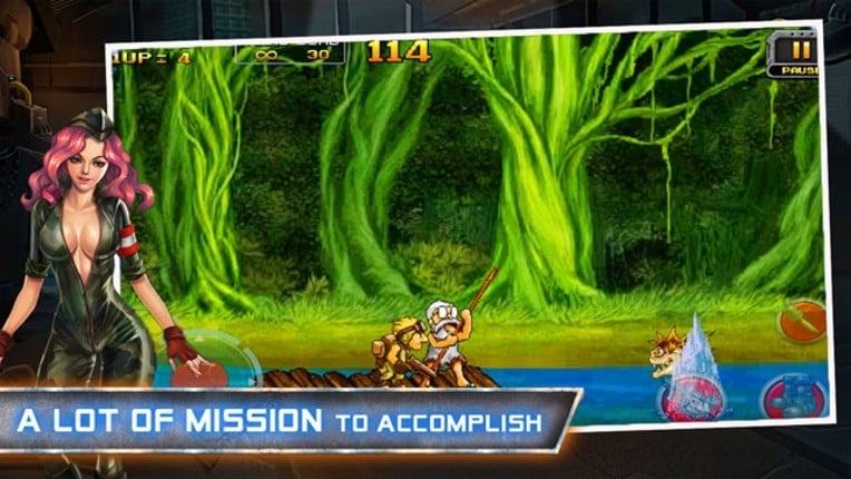 Hero Metal Attack - Duty Commando screenshot