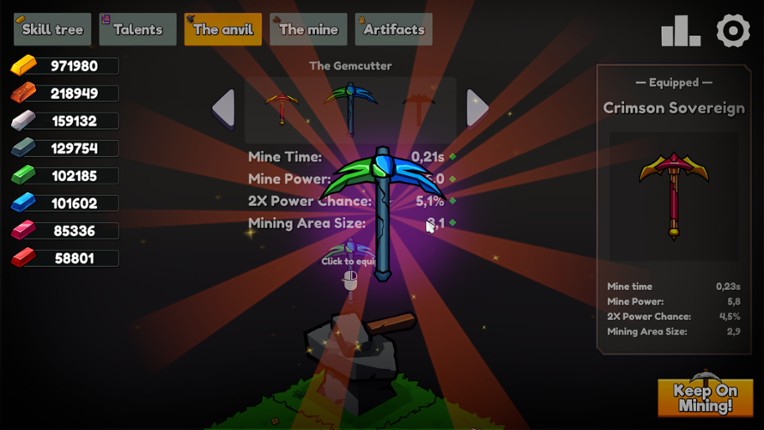 Keep on Mining! screenshot