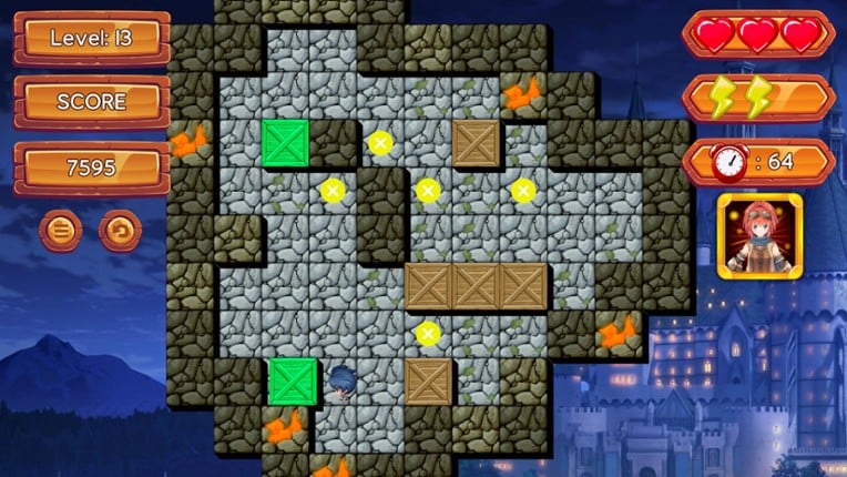 Moe Waifu H Push-Box screenshot