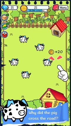 Pig Evolution | Tap Coins of the Family Farm Story Day and Piggy Clicker Game screenshot