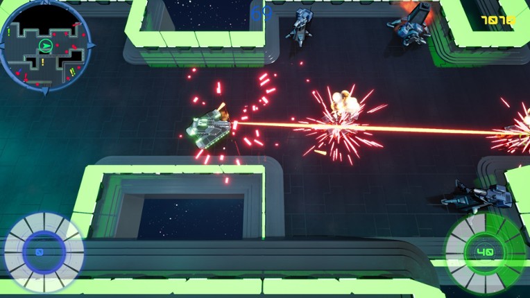 Senshi Tank 2: Space Bots screenshot