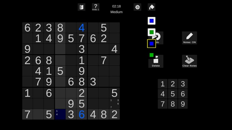Simple Sudoku screenshot