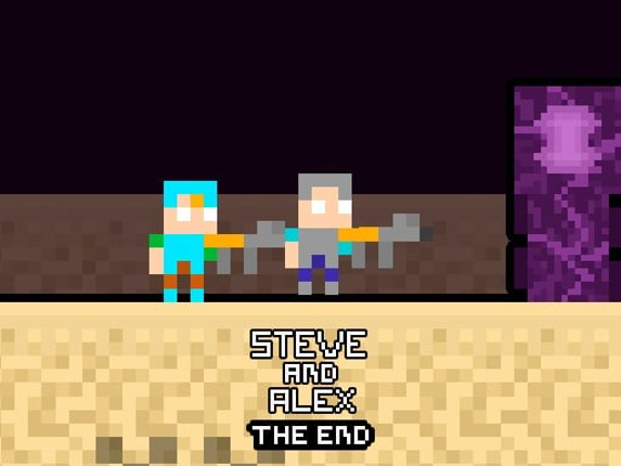 Steve and Alex TheEnd Game Cover