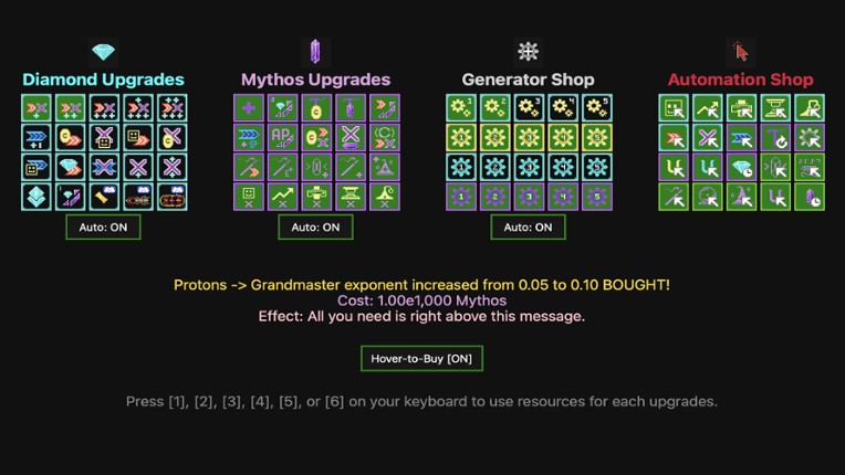 Synergism screenshot