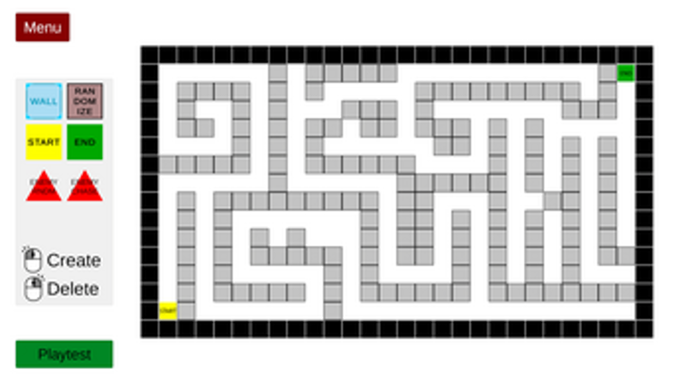 The A-maze-ing Game Creator screenshot