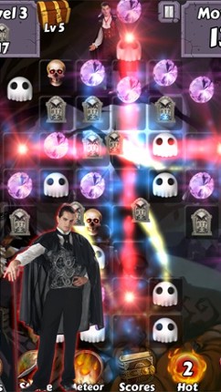 Vampires of Glory - Halloween blood diaries of the haunted academy games screenshot