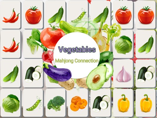 Games like Vegetables Mahjong Connection