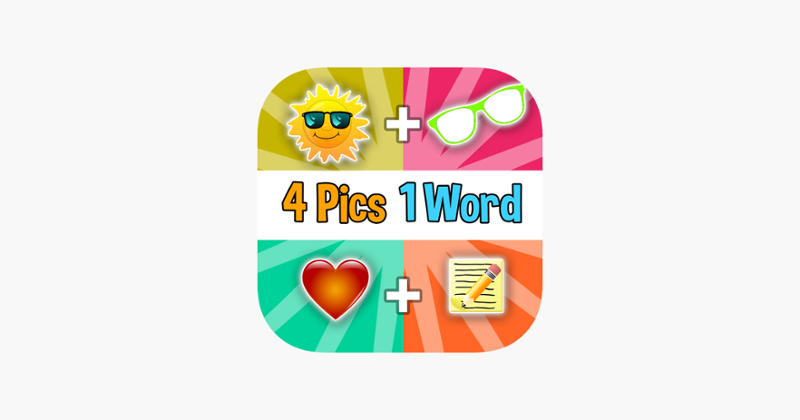 1000 PICS Puzzle - 4 Pics Guess What's the 1 Word Game Cover