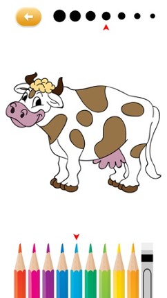 Animal Coloring Free Printable Worksheets for Kindergarten &amp; Pre K screenshot