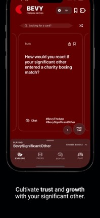 Bevy: Truth or Dare. Card Game screenshot
