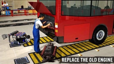 Big Bus Mechanic Simulator: Repair Engine Overhaul Image