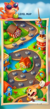 Candy Fruit Match 3 Puzzle screenshot