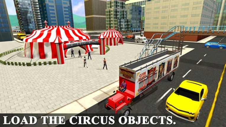 Circus Truck Driver – Drive 18 wheeler in this cargo simulator game screenshot