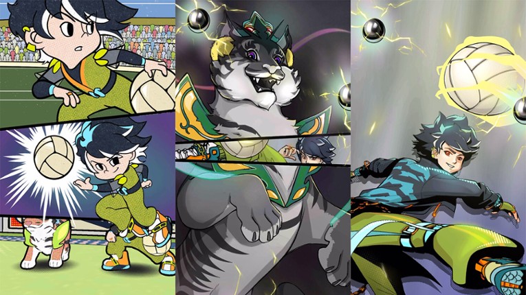 Dodgeball Dojo × Big 2 Anime screenshot