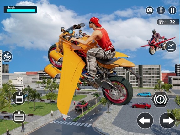 Flying Motorbike: Bike Games Image