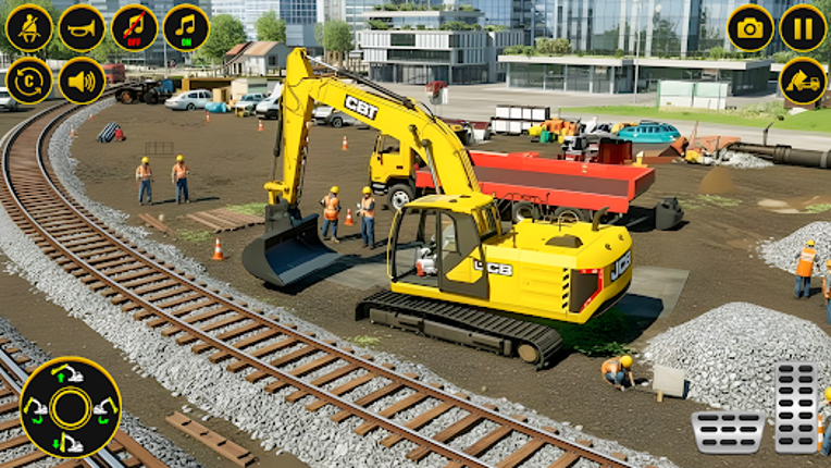 Heavy Construction JCB Sim 3D screenshot