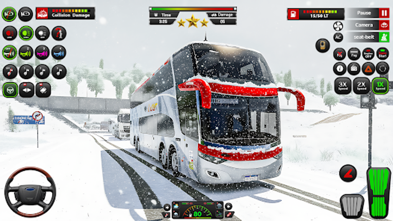 Open World Bus Driving Game 3d screenshot