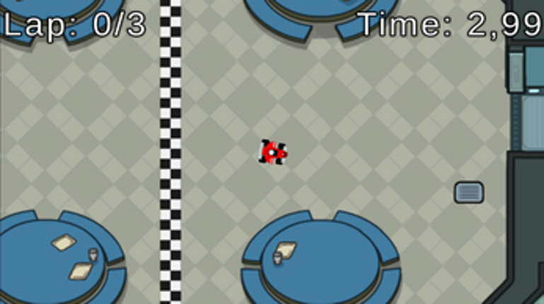 Among us the racing game screenshot