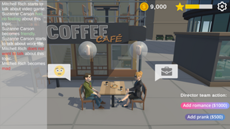Dating TV show screenshot