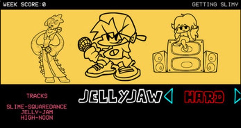 FNF - Vs. Johnny JellyJaw Full Week Image