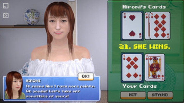 GF Strip Blackjack - Hiromi Free Version *fixed* screenshot