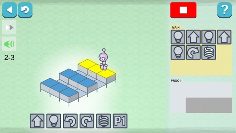 Lightbot : Programming Puzzles screenshot