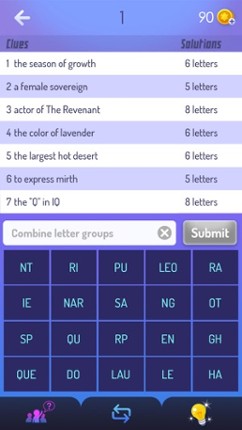 Mystic Words – Figure out 7 words with clues! screenshot